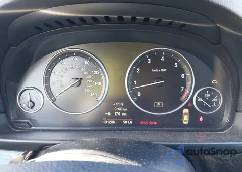 2011 BMW 535I z USA, uszkodzony, nr VIN WBAFR7C55BC803174